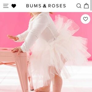 bums and roses pink tutu dress romper